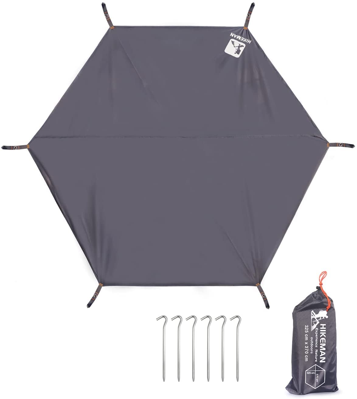 HIKEMAN Hexagonal Footprint for Tent 1-4 Person Ultralight